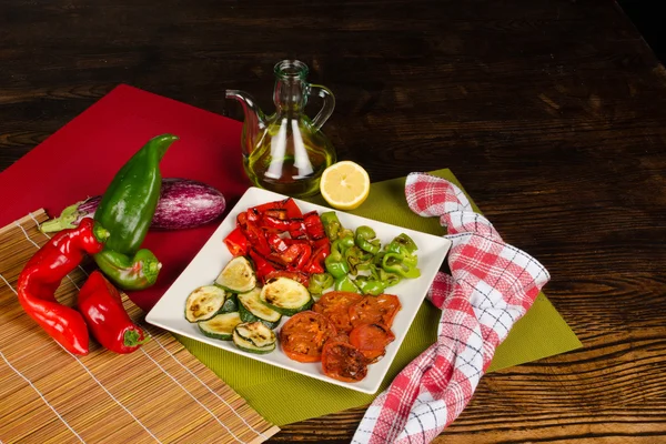 Braised vegetables — Stock Photo, Image