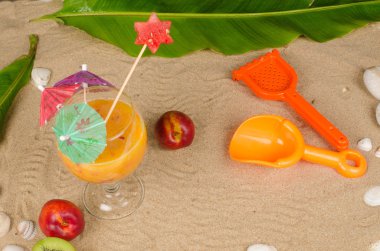 Yaz aylarında smoothie