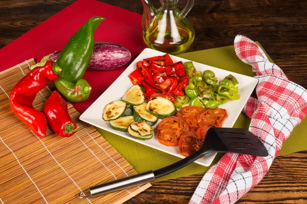 Braised vegetables — Stock Photo, Image