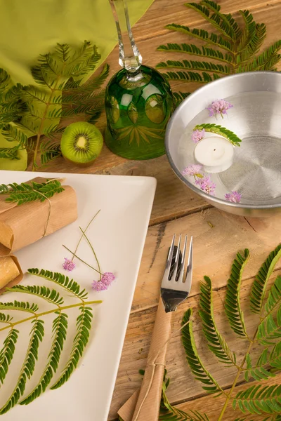 Tischanordnung — Stockfoto