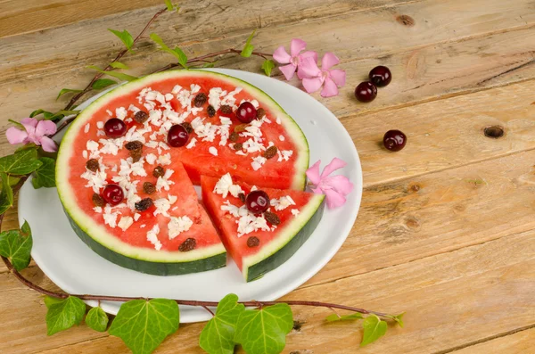 Fruity pizza — Stock Photo, Image