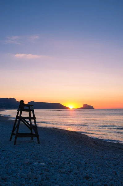 Akdeniz sunrise — Stok fotoğraf