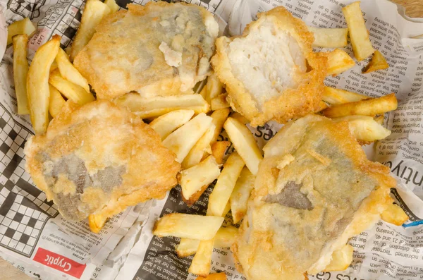 Fish and chips — Stock Photo, Image