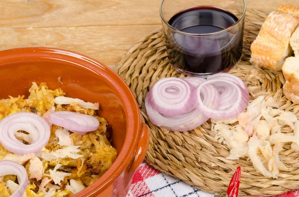 Cod casserole — Stock Photo, Image