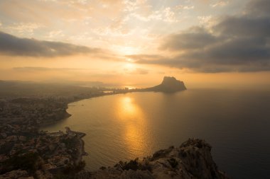 Costa blanca manzara