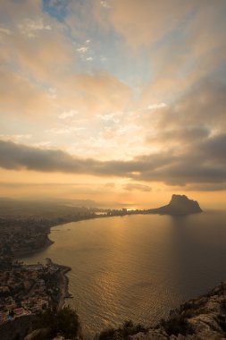 Costa blanca manzara