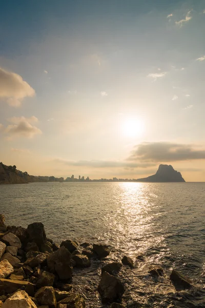 Costa blanca landschaft — Stockfoto