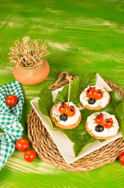 Bolachas de queijo — Fotografia de Stock