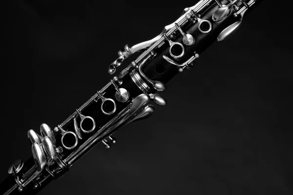 Detail take of a clarinet — Stock Photo, Image