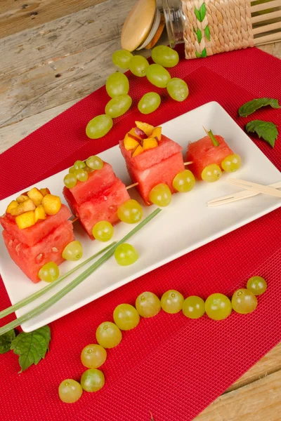 Watermelon dessert — Stock Photo, Image