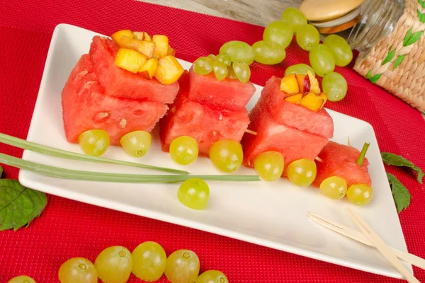Watermelon dessert — Stock Photo, Image