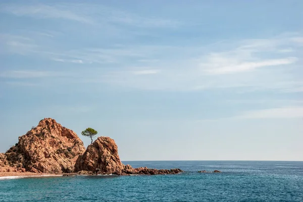 Tossa Mar Catalogne Espagne Côte Pittoresque Costa Brava Avec Belles — Photo