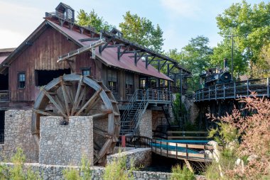 Portaventura 'daki tatilciler için park yeri.