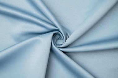 Arka plan, doku. Şablon. Düğün ve gece elbiseleri için saten kumaş. Çıplak bir gölge..