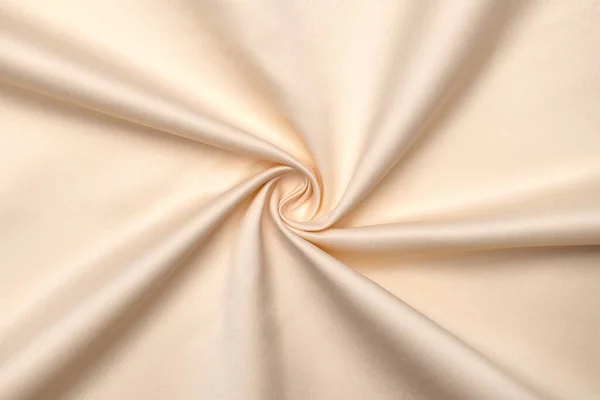 Arka plan, doku. Şablon. Düğün ve gece elbiseleri için saten kumaş. Çıplak bir gölge..