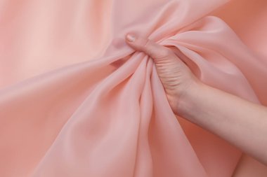 İpek kumaş, matte organza 