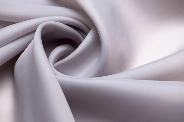 Silk Fabric Organza Carolina Colors Gray — Stock Photo, Image
