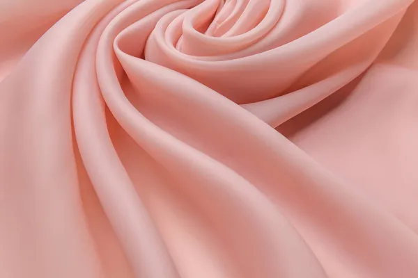 Silk Fabric Matte Organza Carolina Powder Colors — Stock Photo, Image