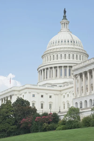 Pórtico oeste do Capitólio dos Estados Unidos — Fotografia de Stock