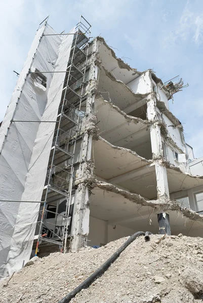 Building Demolition — Stock Photo, Image