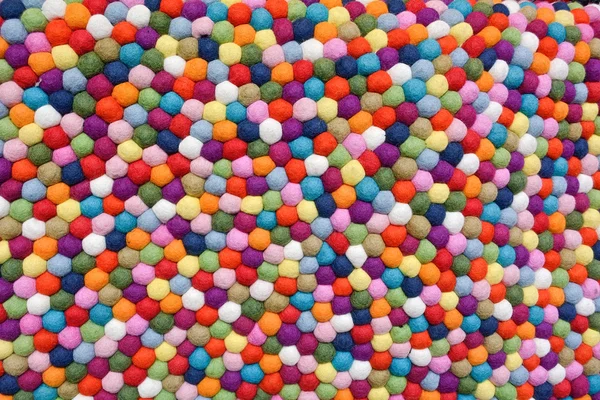 Multicolor Balls of Wool — Stock Photo, Image