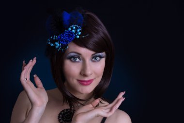 Close-Up bebek gibi kadın