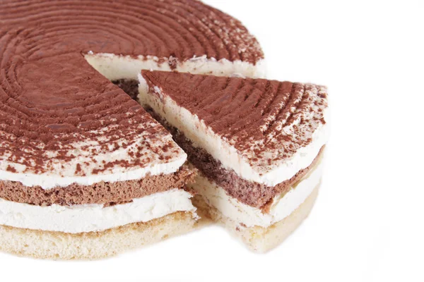 Ciasto tiramisu — Zdjęcie stockowe