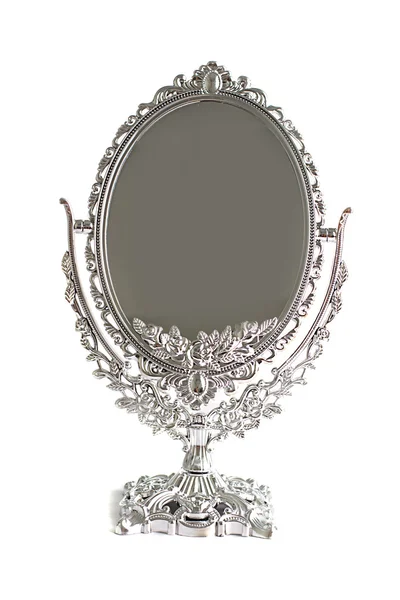 Silver mirror — Stock Photo, Image