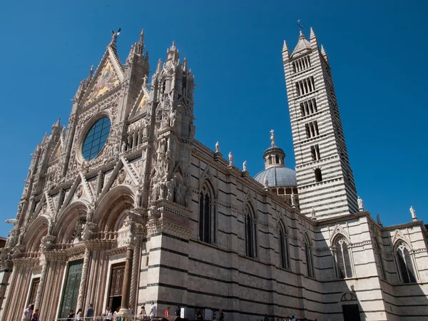 Siena-Italien - Stock-foto