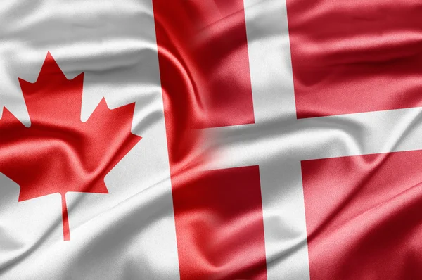 Canada en Denemarken — Stockfoto