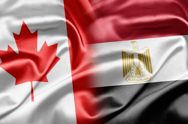 Canada en Egypte — Stockfoto