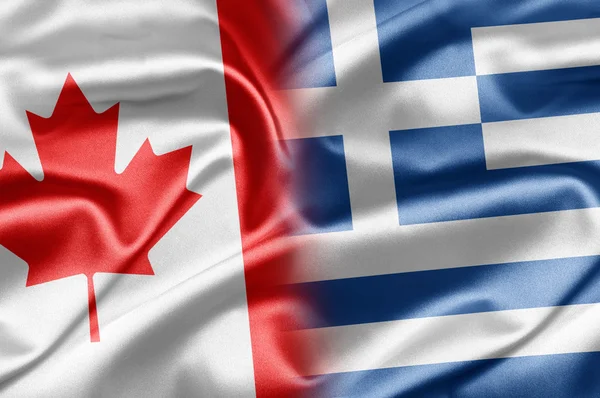Καναδά και Ελλάδα — Φωτογραφία Αρχείου