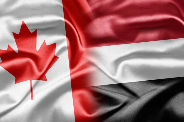 Kanada und Jemen — Stockfoto