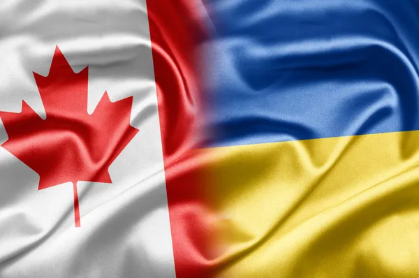 Canada and Ukraine — Stock Photo, Image