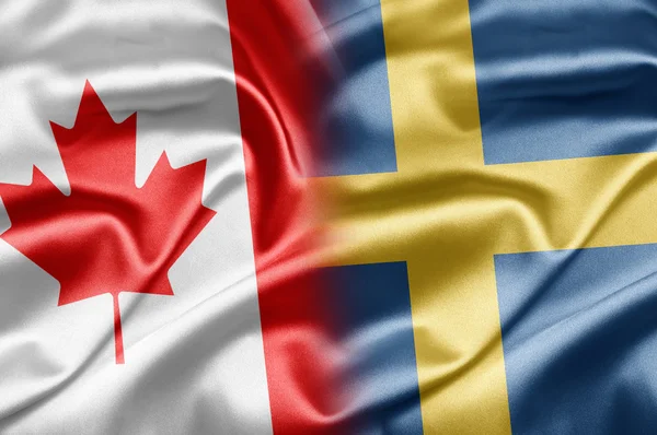 Canada e Svezia — Foto Stock