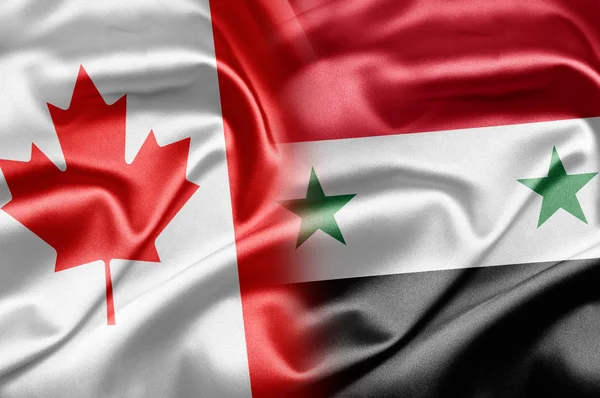 Canada and Syria — Stock Photo, Image