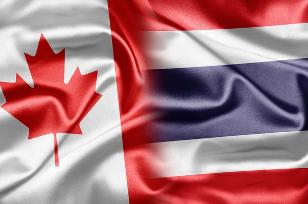 Canadá e Tailândia — Fotografia de Stock