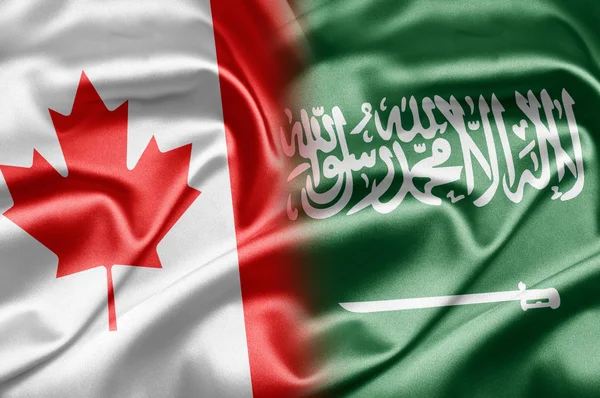 Kanada und Saudi-Arabien — Stockfoto