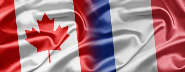 Canada and France — Stock Photo, Image