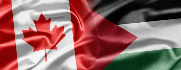 Canada e Palestina — Foto Stock