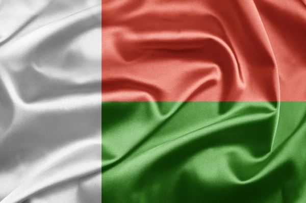 Bandeira de Madagascar — Fotografia de Stock