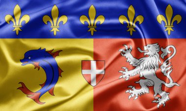 Rhône-alpes bayrağı