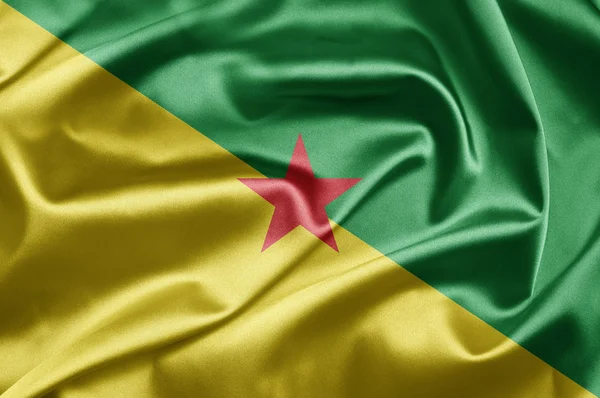 Flag of French Guiana — Stock Photo, Image