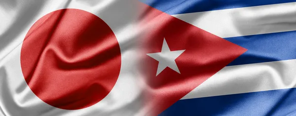 Japonsko a Kuba — Stock fotografie