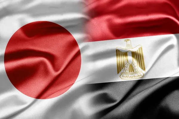 Japan och Egypten — Stockfoto