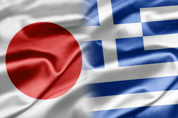 Japón y Grecia — Stockfoto