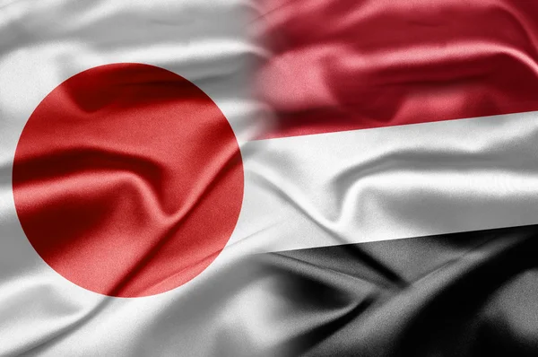 Japan en Jemen — Stockfoto