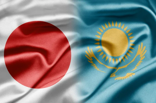 Japan and Kazakhstan — Stock Photo, Image