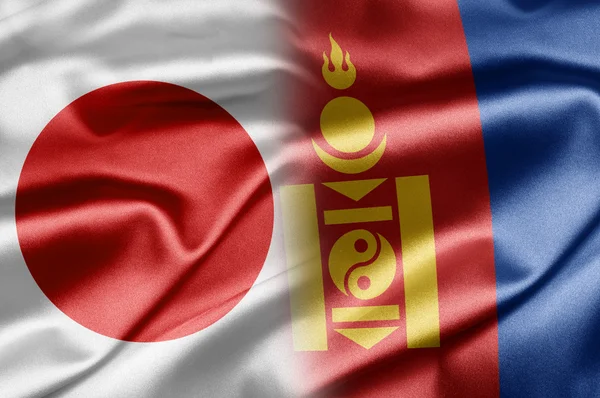Japan och Mongoliet — Stockfoto