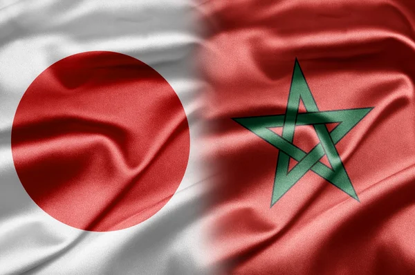 Japan och Marocko — Stockfoto